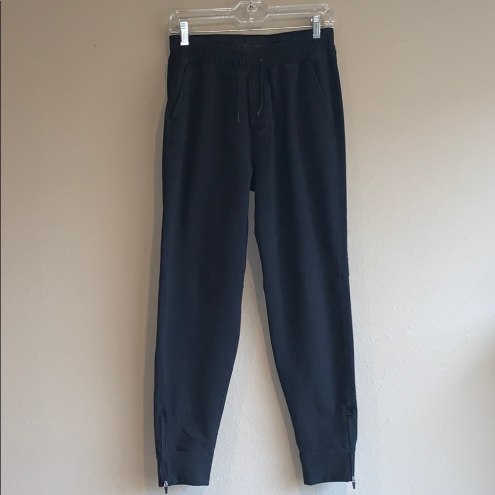 A&F Black Joggers